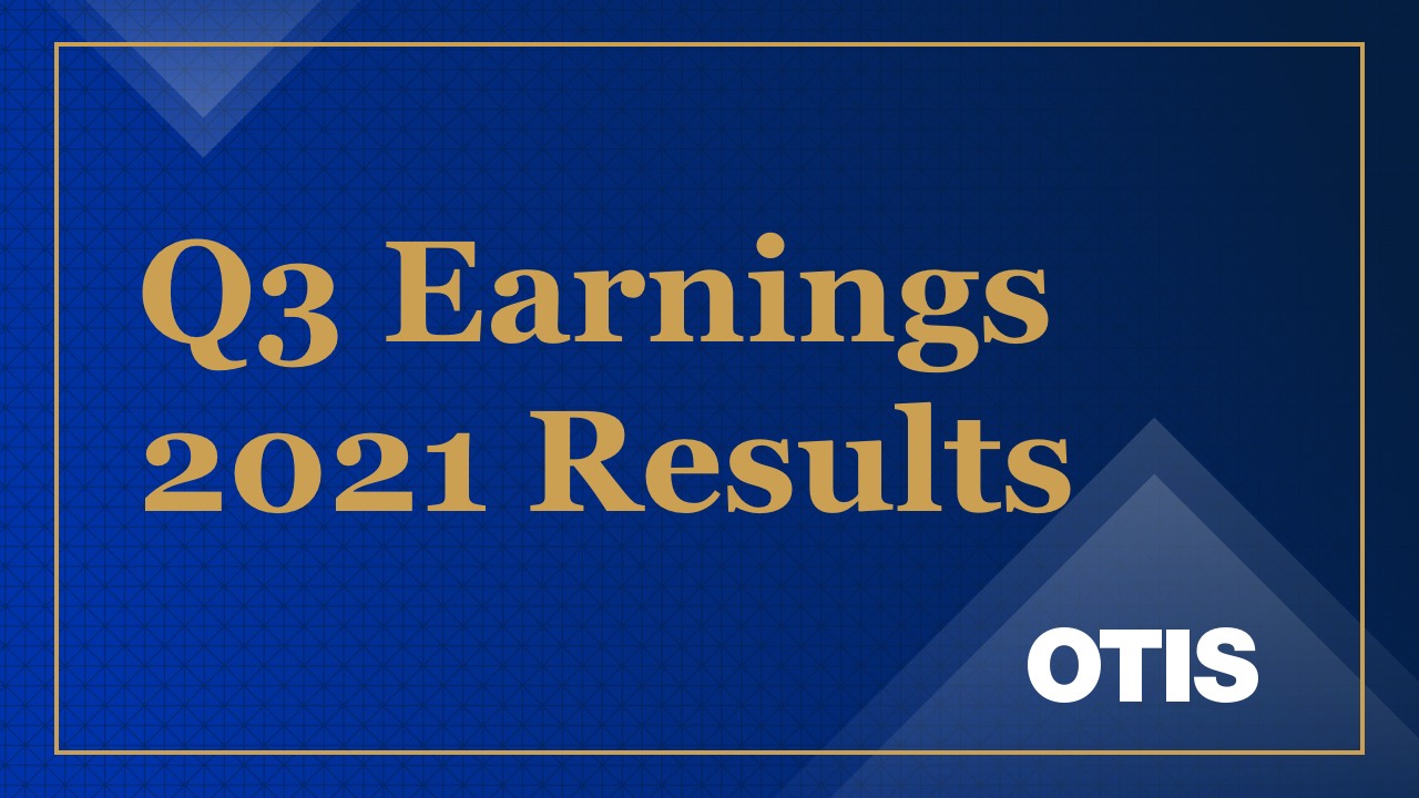 Otis Q3 2021 earnings 