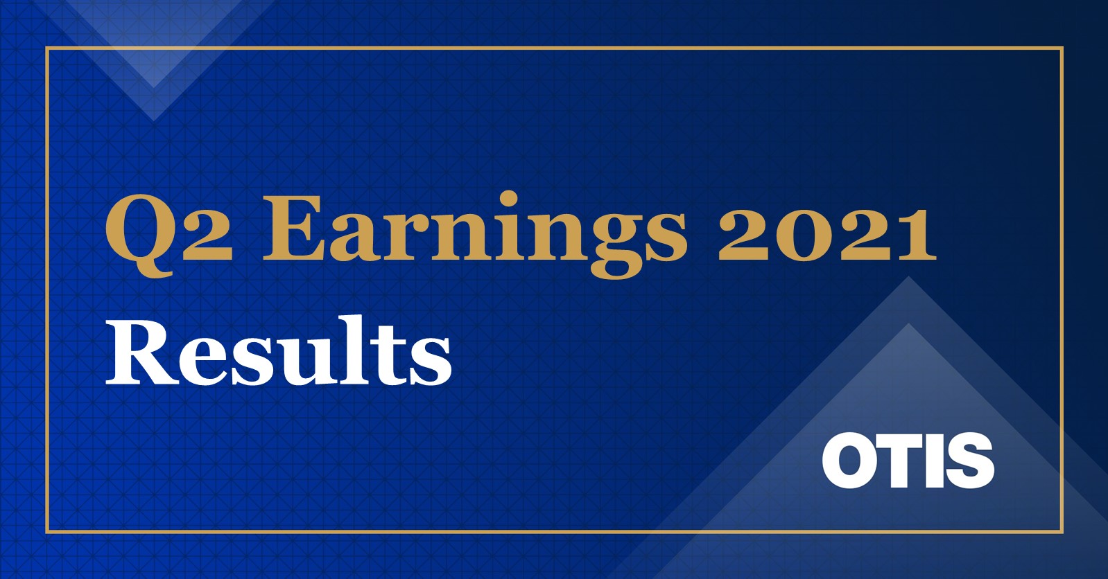 Otis Reports Second Quarter 2021 Results