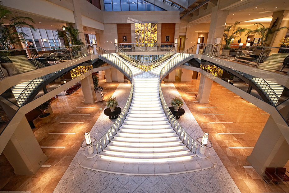 Hotel Keihan Universal Tower Staircase © Hotel Keihan