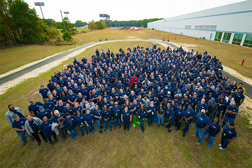 Members of the Otis facility in Florence, SC