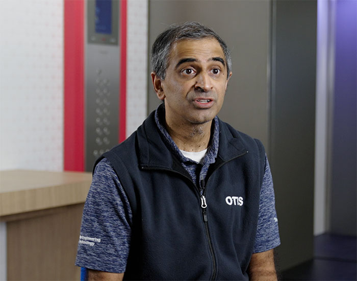 Otis Chief Engineer for Dispatching, Shashank Krishnamurthy