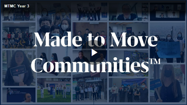 Made to move communities