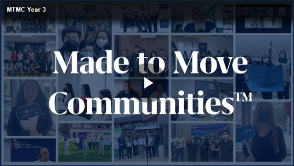 Made to move communities