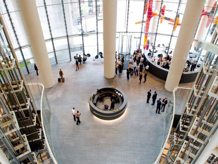 Bligh street lobby interior 