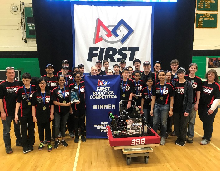 First robotic competition