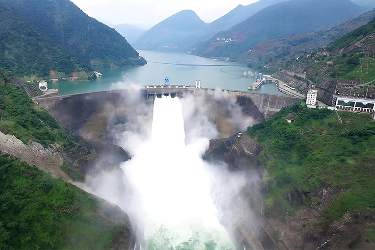 Yalong River Hydroplant in China