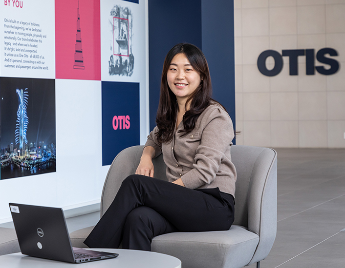 Otis colleague Narae profile picture