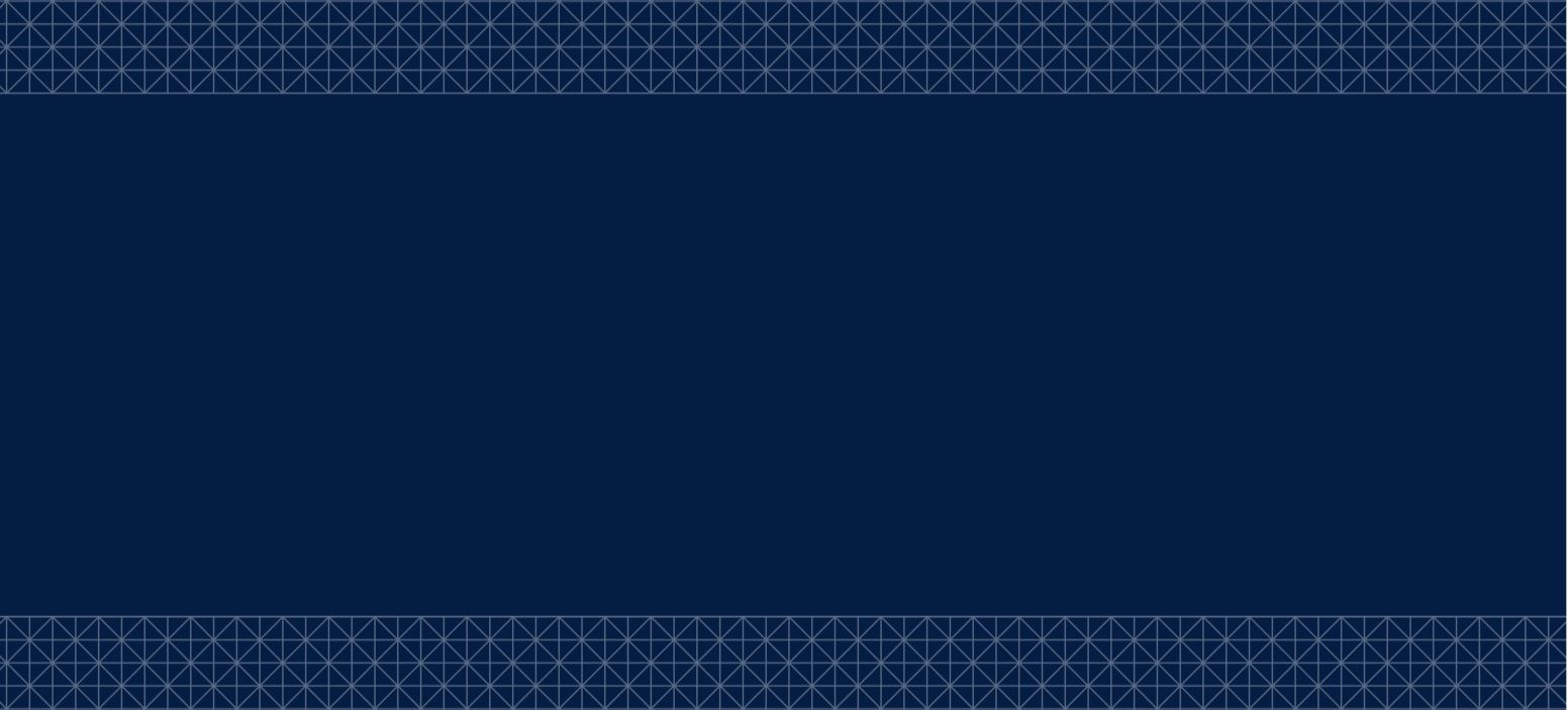 top and bottom lines with blue background