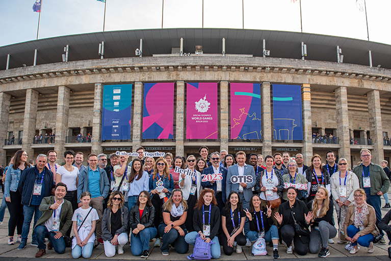 Volunteers at the World Host Games in Berlin