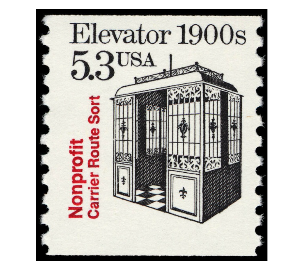 Elevator stamp article