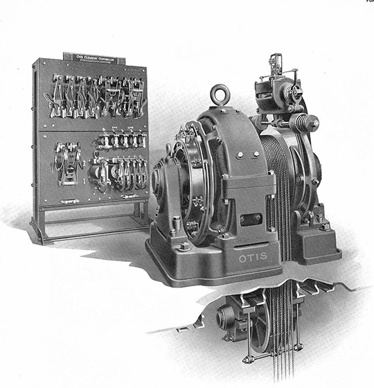 Gearlesss Traction machine