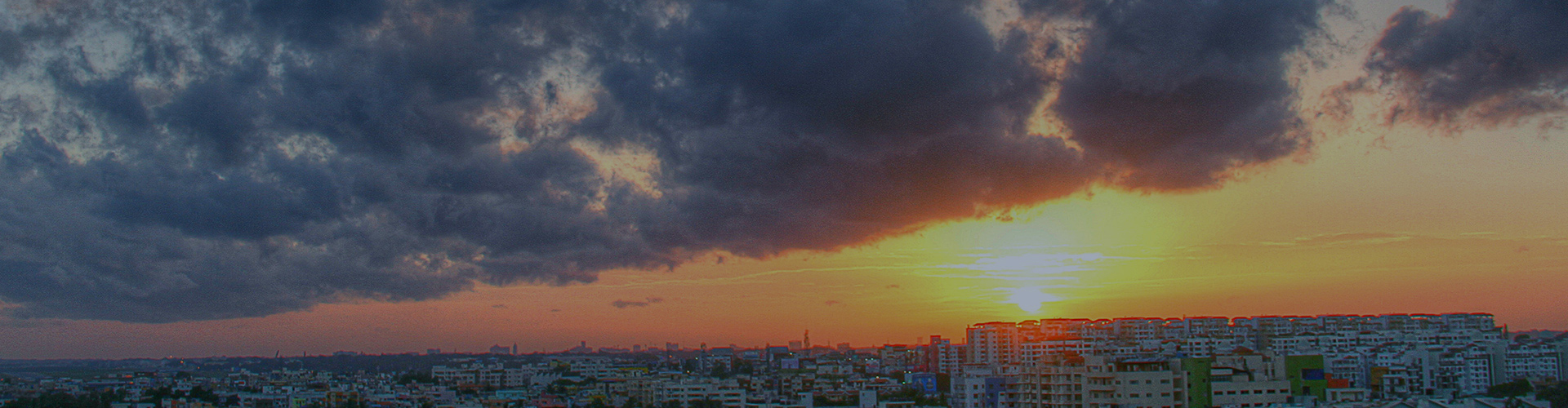 Sunset-Over-bangalore-india