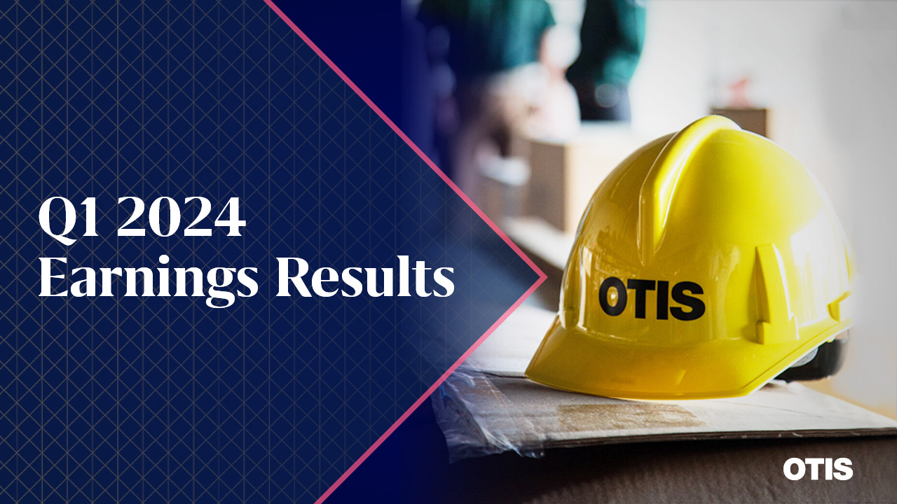 Q1 2024 Earnings Results and Hard hat on a desk 