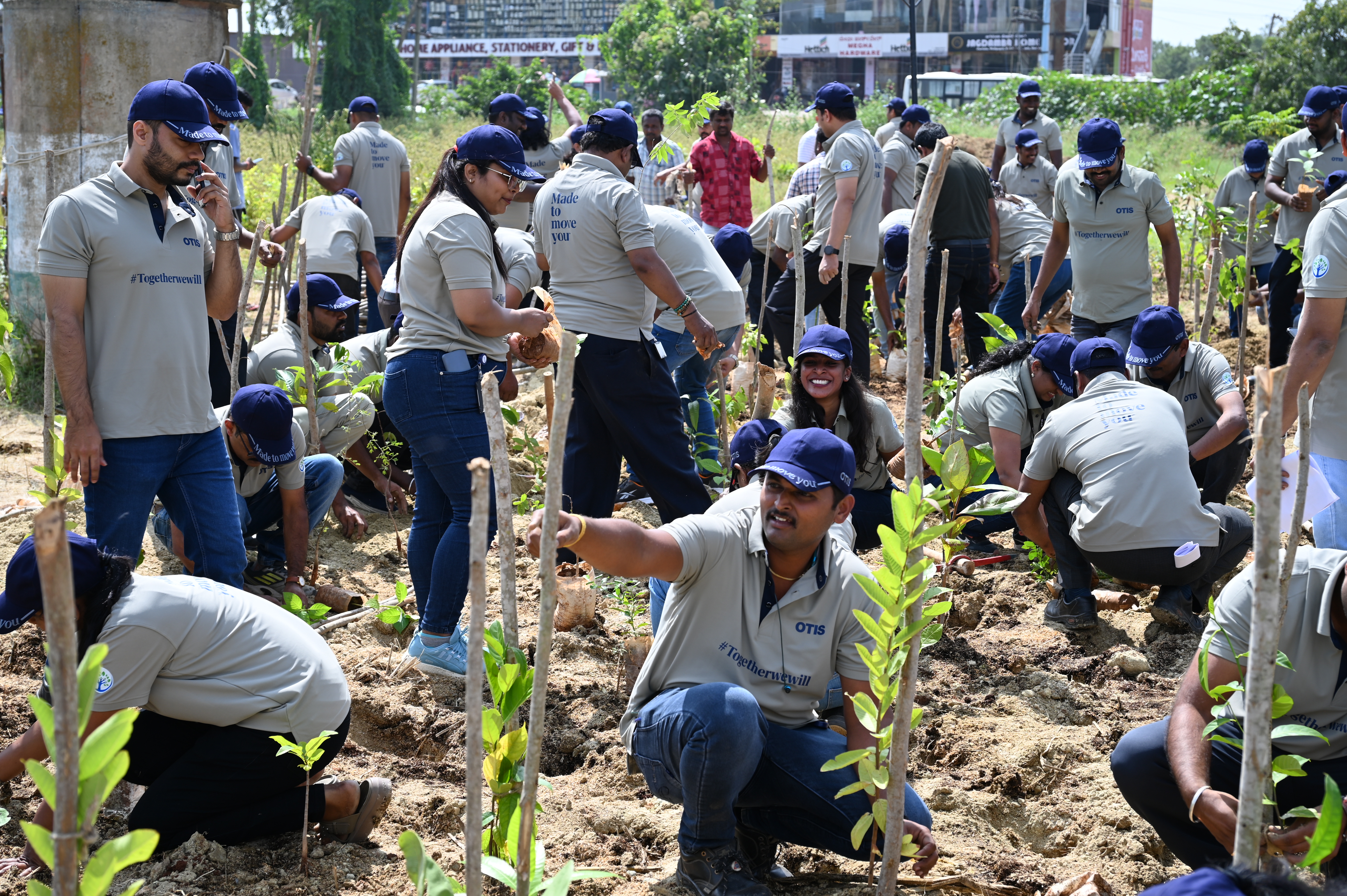 Tree planting in Bangalore