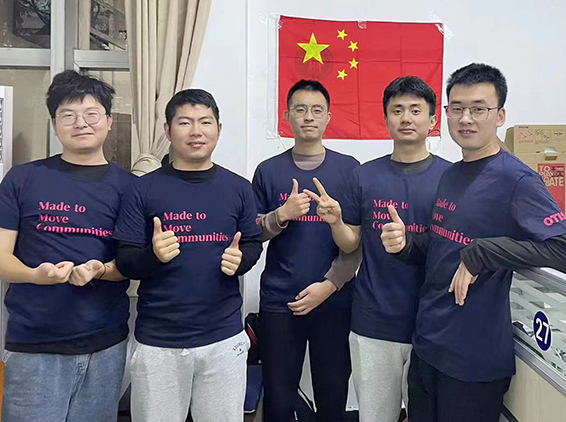 China Jiliang University Made to Move Communities team