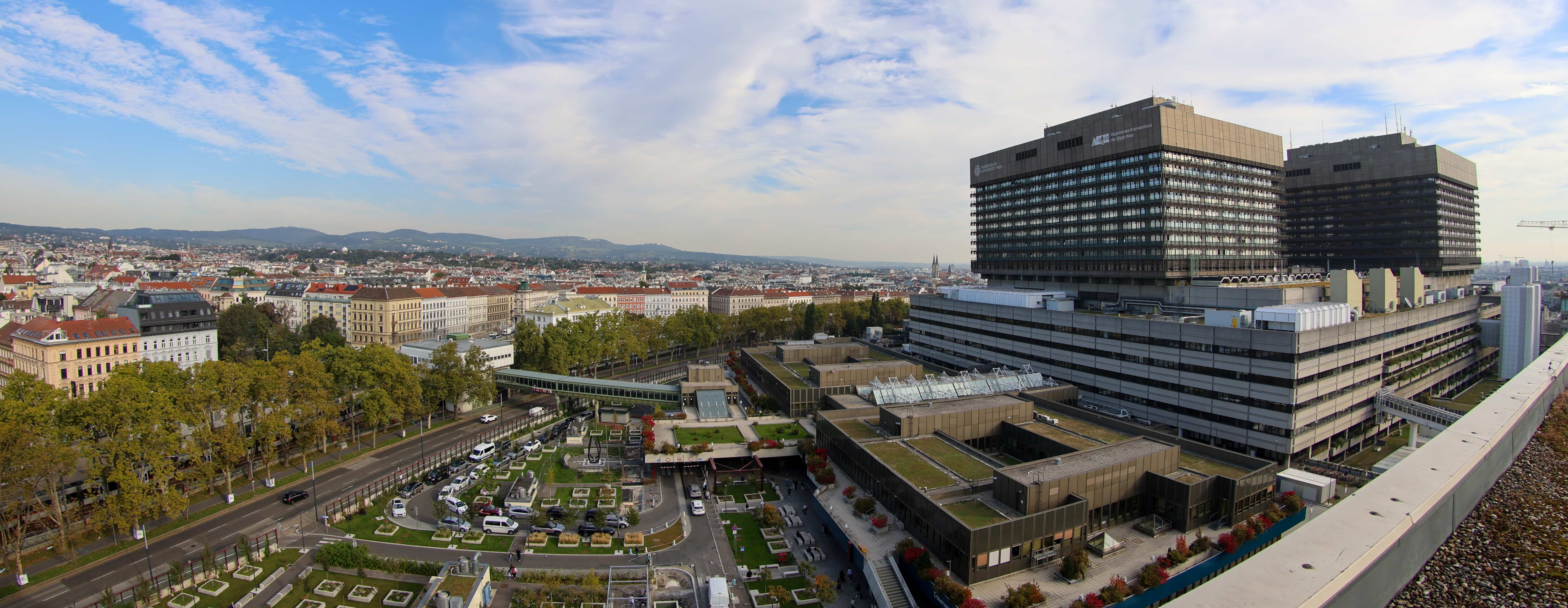 view of university hospital