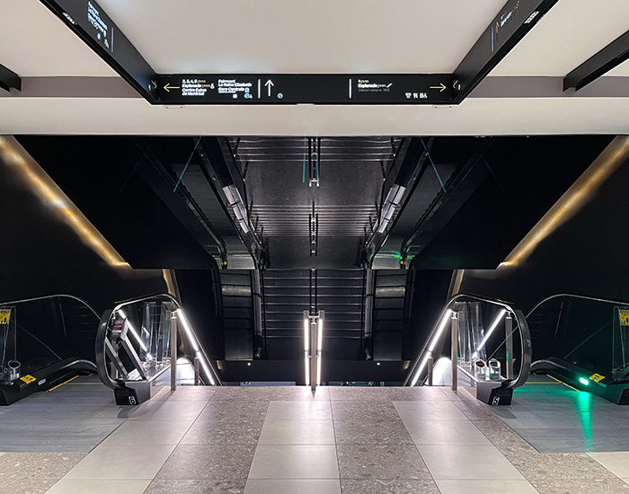 Escalator at Place Ville Marie