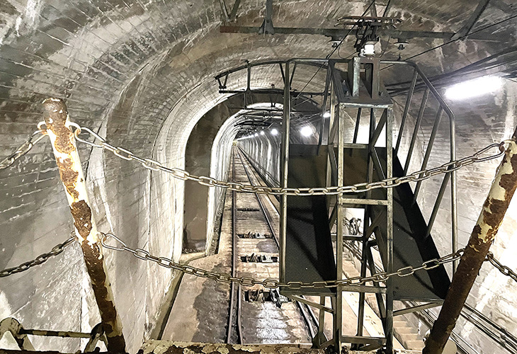 Tunnel at Kurobe Dam