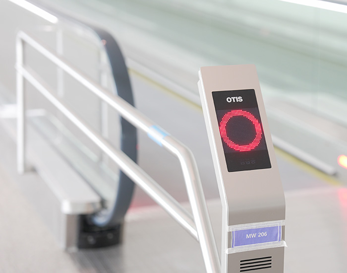Incheon International Airport moving walk