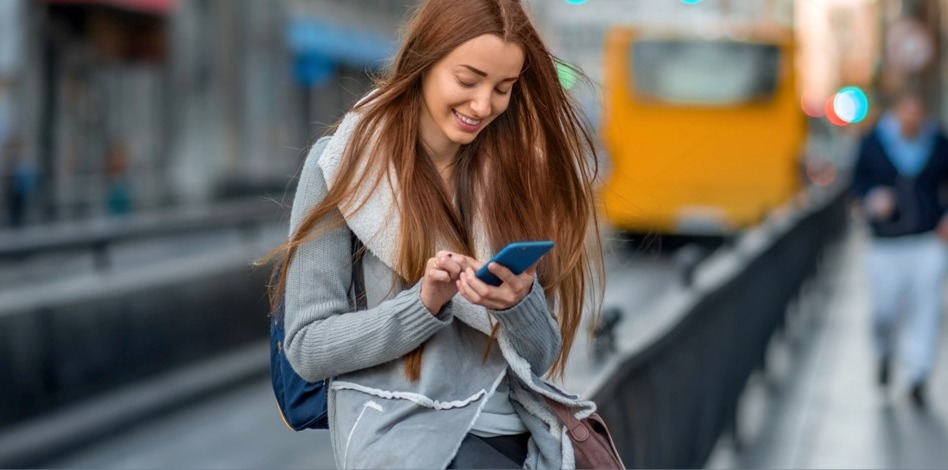 Girl On Phone